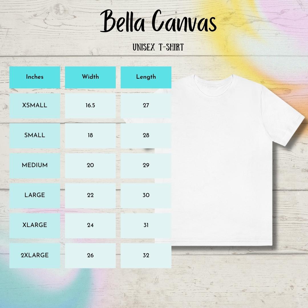 L Rainbow T shirt