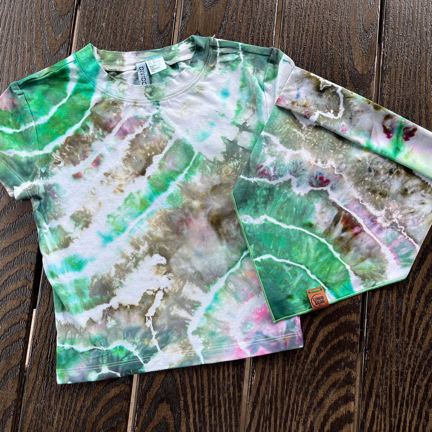Geodes S Crew Crop & L Bandana Combo